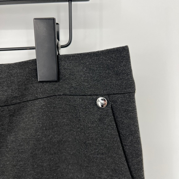 Maxmara Grey Dress Ankle Viscose Blend Pants Size 14 - Picture 3 of 8